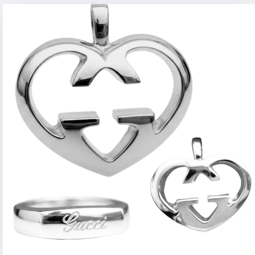 PENDANT/CHARM: Sterling Silver w/Unbranded 24” Silver Chain, Box & Dust Bag, NIB